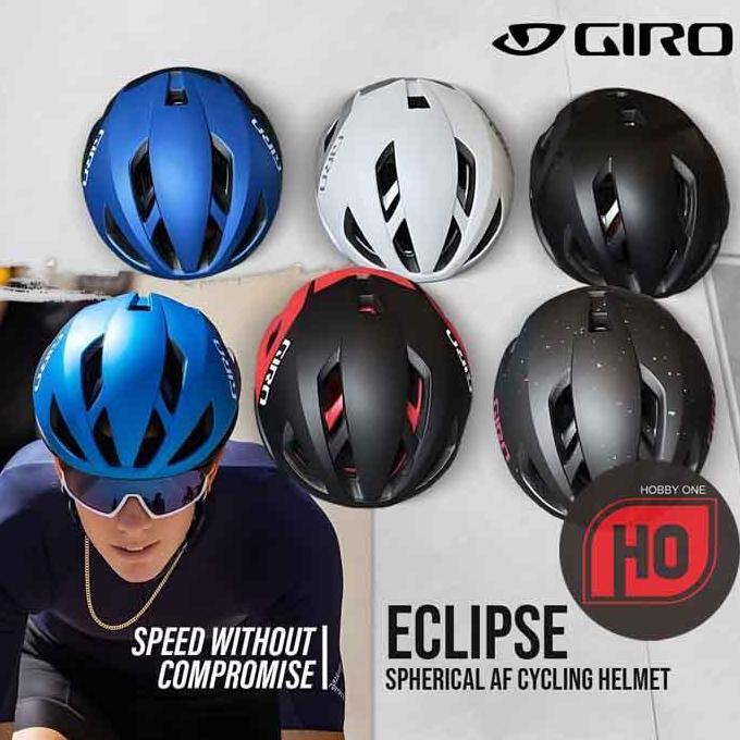 GIRO ECLIPSE Spherical AF Cycling Helmet Aero Asian Fit Helm Sepeda Road Bike