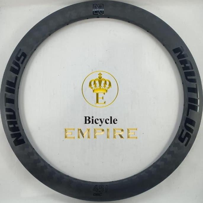 Nautilus Rim Carbon 20 Plus 451 Disc Break 20 Hole Velg Bicycle Empire