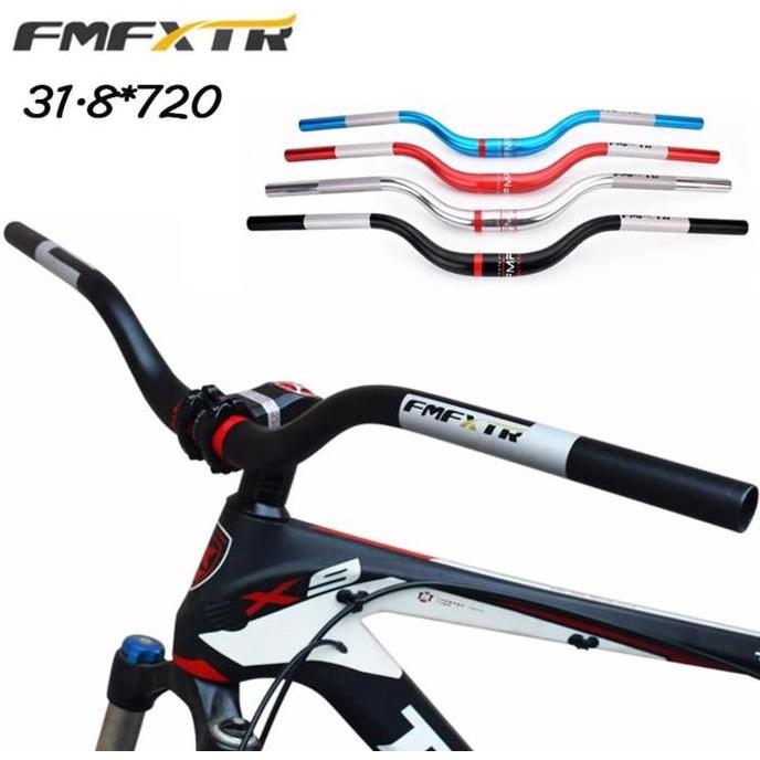 Stang Sepeda Rise Bar 720mm Rise 60mm Handle Bar MTB