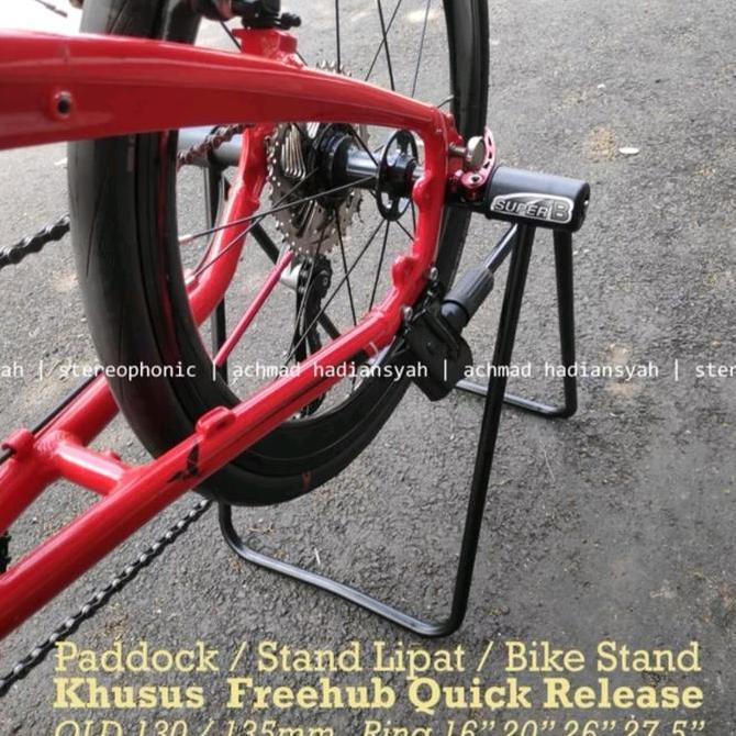 Stand Sepeda Lipat Paddock Sepeda Bike Stand Display Standar Sepeda