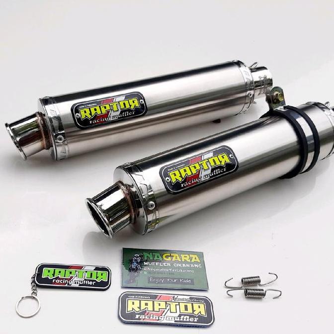 Silincer Racing Stainless 32cm Original Raptor Racing Muffler