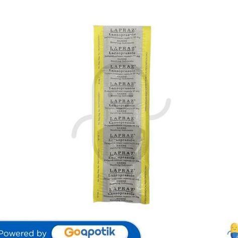 Sehatterusya- Lapraz 30 Mg Strip 10 Kapsul