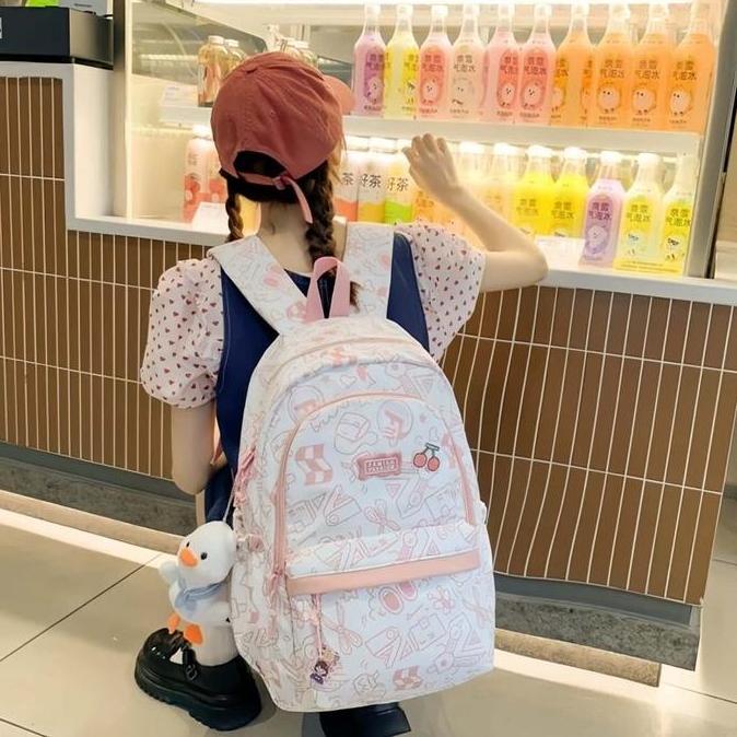 Ready Fashion Korean Style Tas Ransel Sekolah Wanita Ransel Sekolah Tas Sekolah Lucu Tas Sekolah Kor