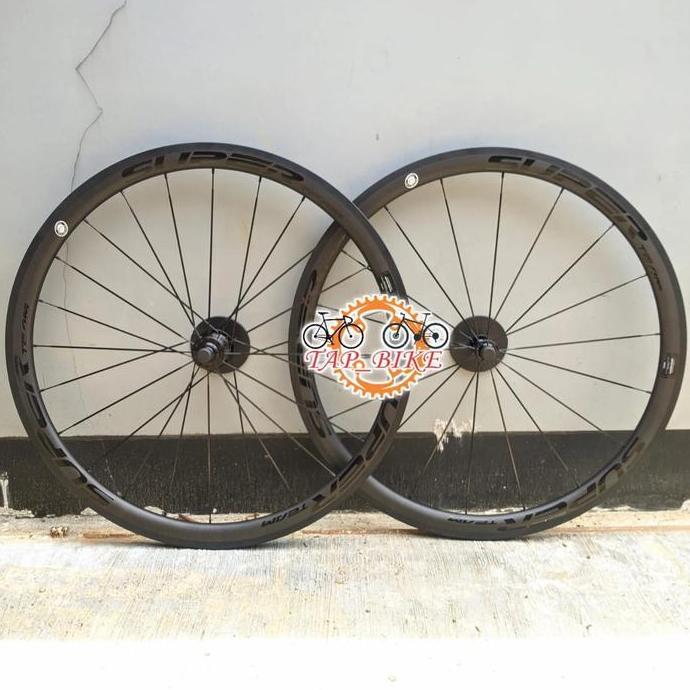 Wheelset Superteam Carbon 700c - Velg Pelek Sepeda Balap