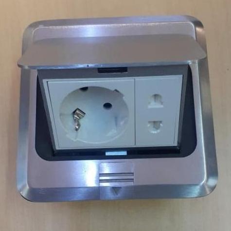 Panelfiks- Stop Kontak Lantai ( Stop Kontak + Stop Kontak)