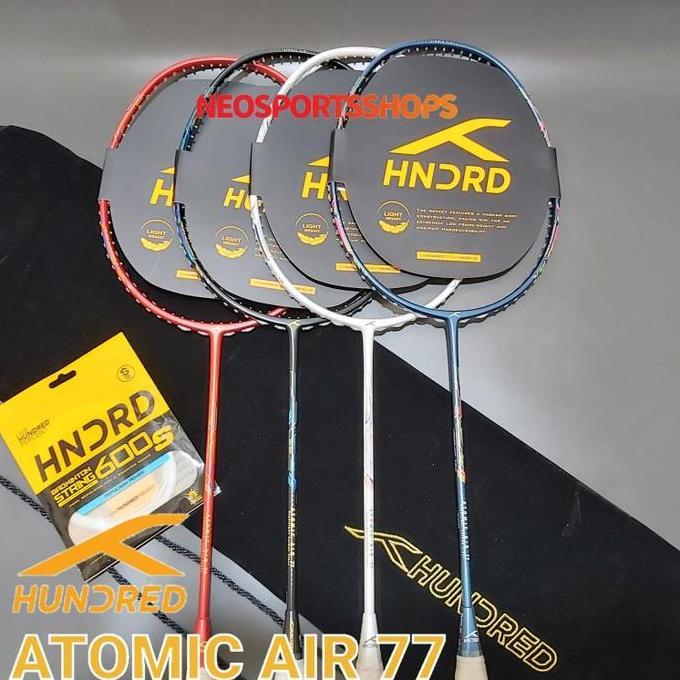 Raket Badminton HUNDRED HNDRD Atomic Air 77 Original