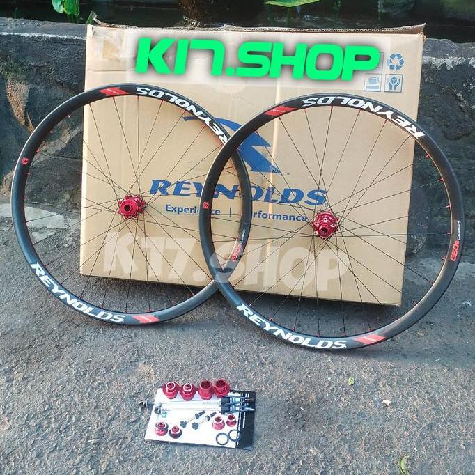 Wheelset Carbon 650b atau 27.5 REYNOLDS Disc Brake - Tubeless - QR TA