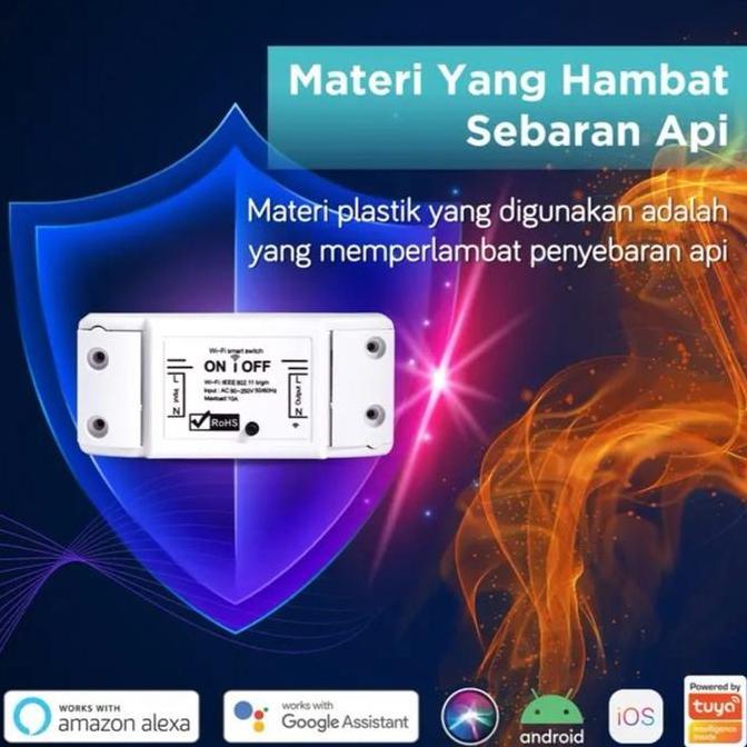 Panelfiks- Bardi Breaker On Off Saklar Wifi Switch Smart Home