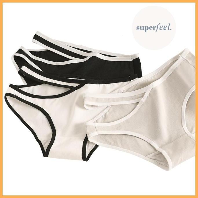 SFL CELANA DALAM WANITA LUCU MODEL TALI SAMPING BOLONG BAHAN COTTON ANTI GATAL KEPUTIHAN KATUN CD KO