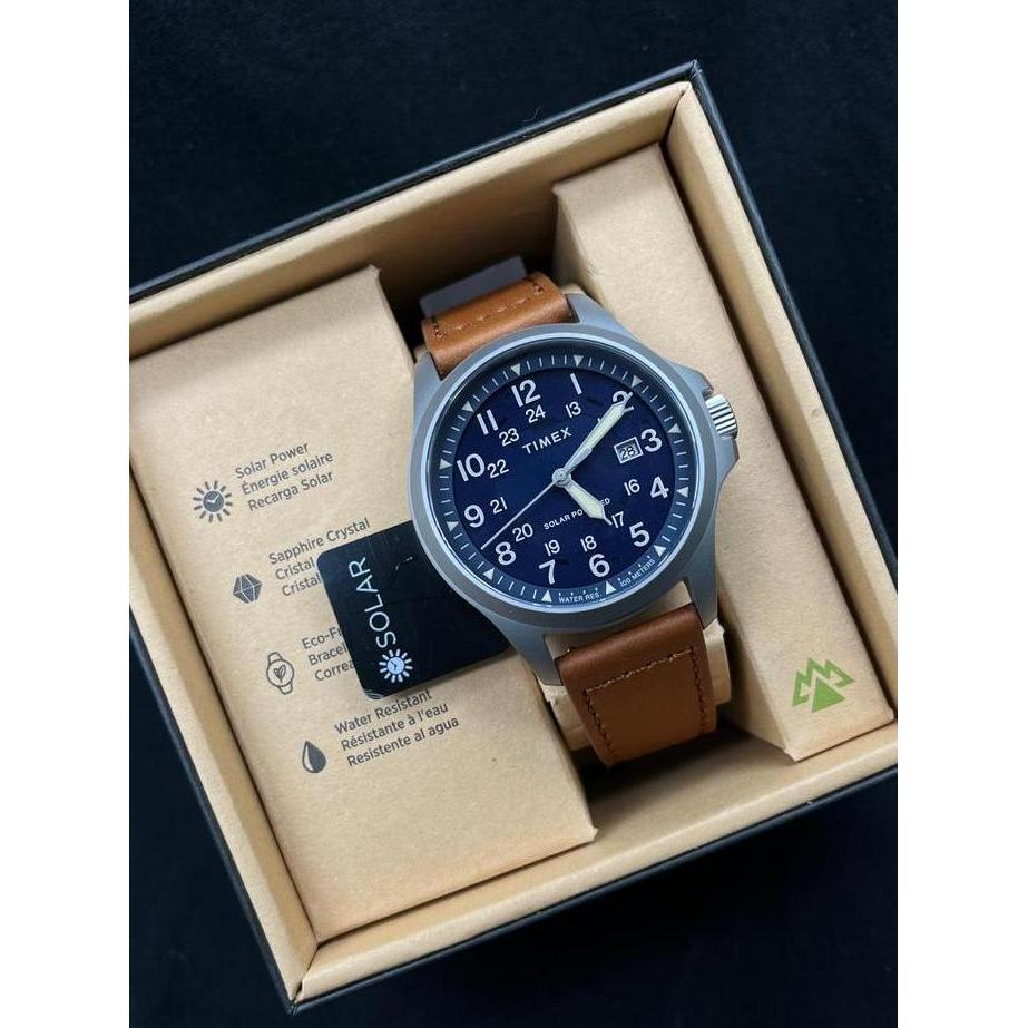 Timex TW2V03600 Expedition North Field Post Solar Blue terlaris