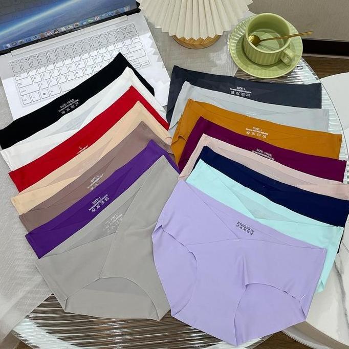 VFS CD363 Celana Dalam Wanita Hamil Sepinggul CD bahan Halus Katun Ibu Bumil Busui