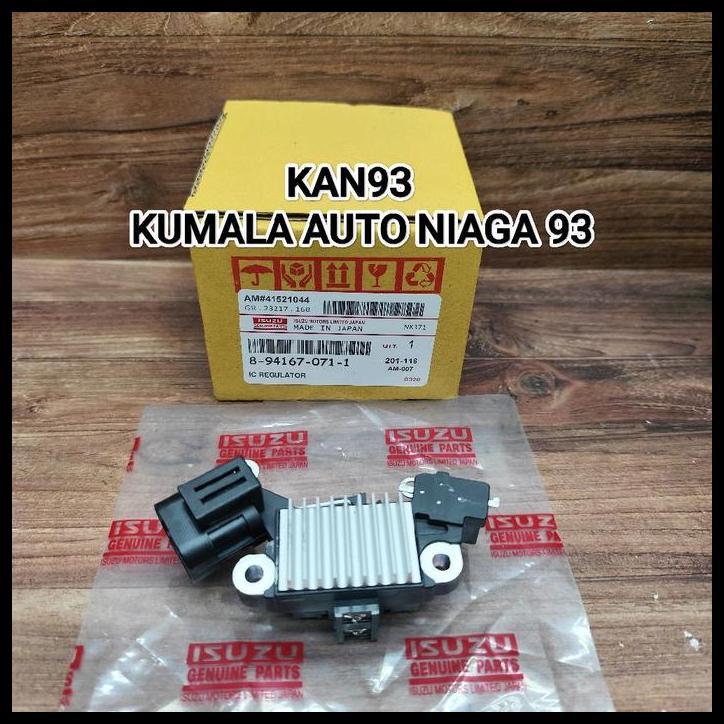 GRATIS ONGKIR IC REGULATOR DINAMO AMPER ALTERNATOR CAS ISUZU NMR71 GIGA 240PS 285PS 24VOLT KAKI 1 OR