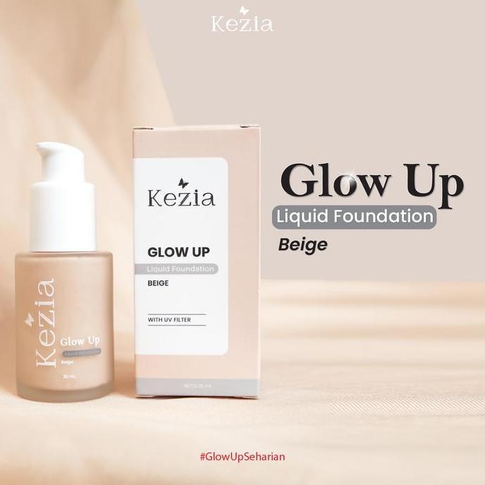 Bxbx- Kezia By Ashanty - Bundling Foundation + Loose Powder Ivory + Setting Spray