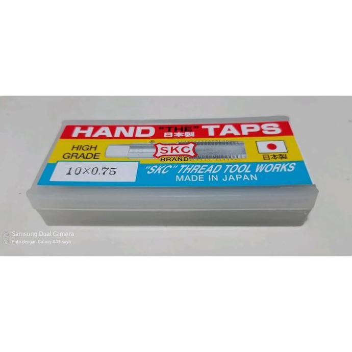 HARGA DISC - SKC (japan) SKS hand tap metric set (3 pcs) M10 X 0.75 ORI