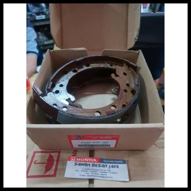 DISKON PARKING BRAKE SHOE - KAMPAS KANVAS REM TANGAN TROMOL BELAKANG HONDA CRV CR-V RM GEN 4 2013 20