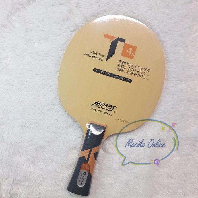 NEW Yinhe T4s~ Kayu Bet Pingpong Tenis Meja Yinhe T4 s