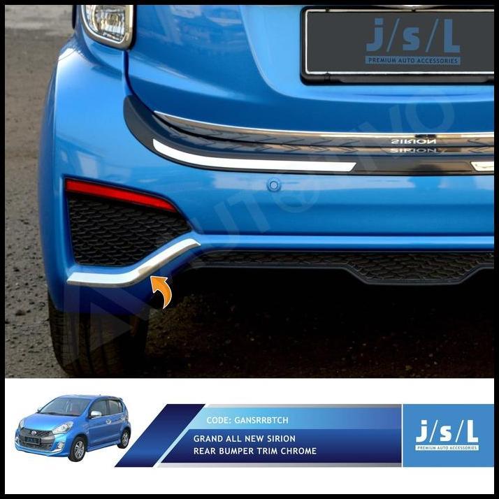 DISKON GRAND ALL NEW SIRION LIST BUMPER BELAKANG JSL/REAR BUMPER TRIM CHROME 