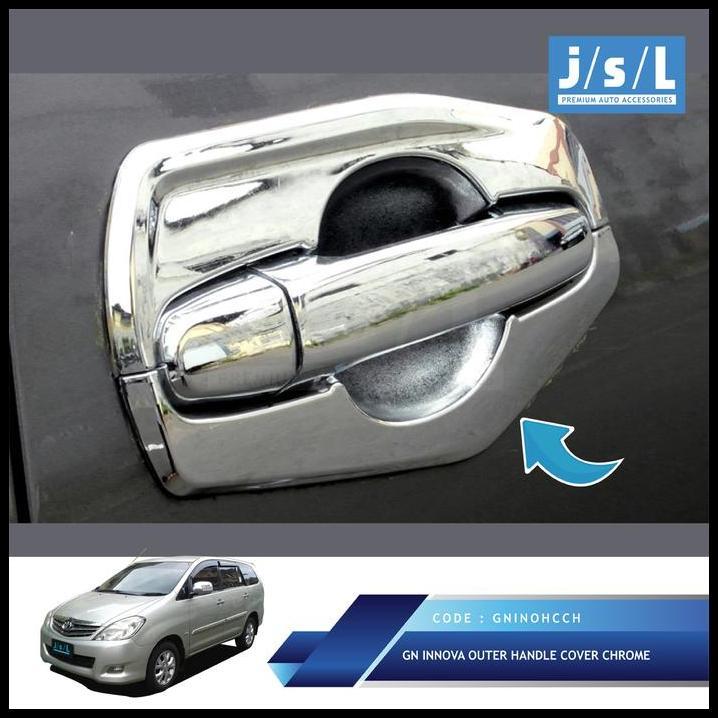 DISKON KIJANG INNOVA OUTER HANDLE COVER CHROME/AKSESORIS KIJANG INNOVA