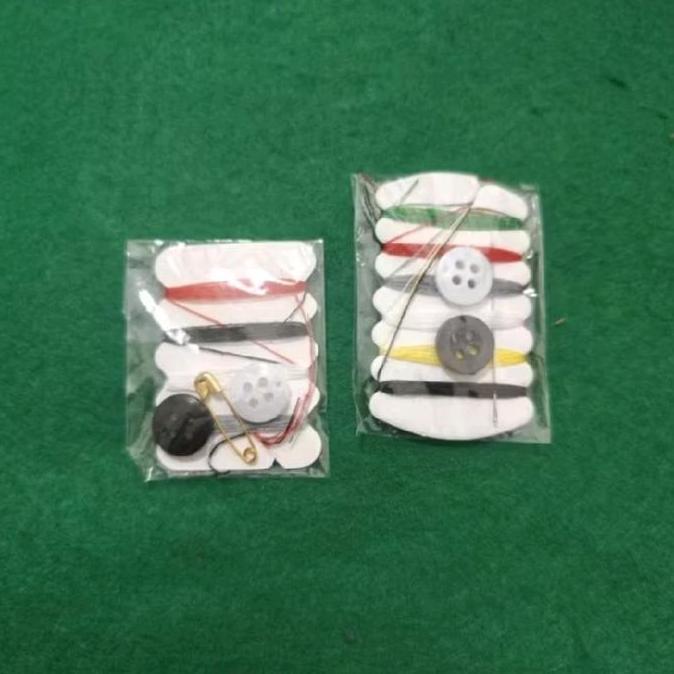 Devigen_h - Sewing kit / perlengkapan menjahit hotel (100 pcs)