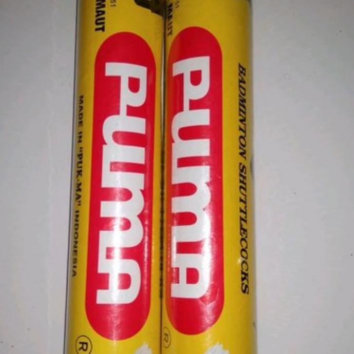 TERMURAH - PUMA - SHUTTLECOCK - KOK BADMINTON PUMA KUNING ORIGINAL SPEED 78
