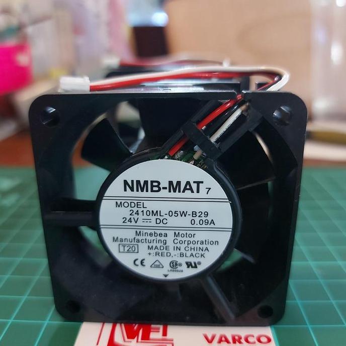 kipas fan 24vDC NMB BALL BEARING 6X6X2.5cm