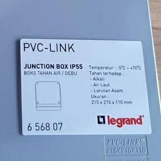 BEBAS ONGKIR - Junction Box ip55 LEGRAND 656807 ukuran 215x215x110