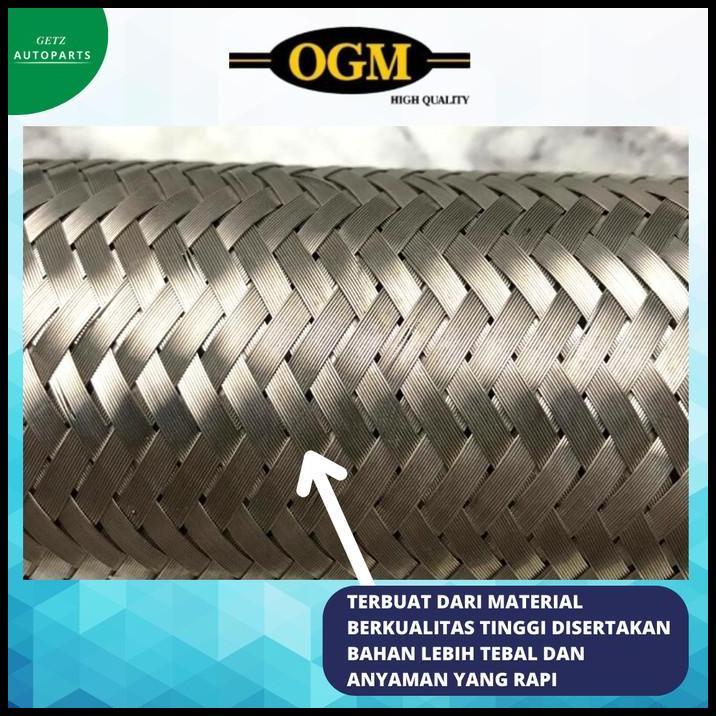 TERBARU OGM FLEKSIBEL / FLEXIBLE KNALPOT MOBIL DAIHATSU TARUNA SUPER TEBAL