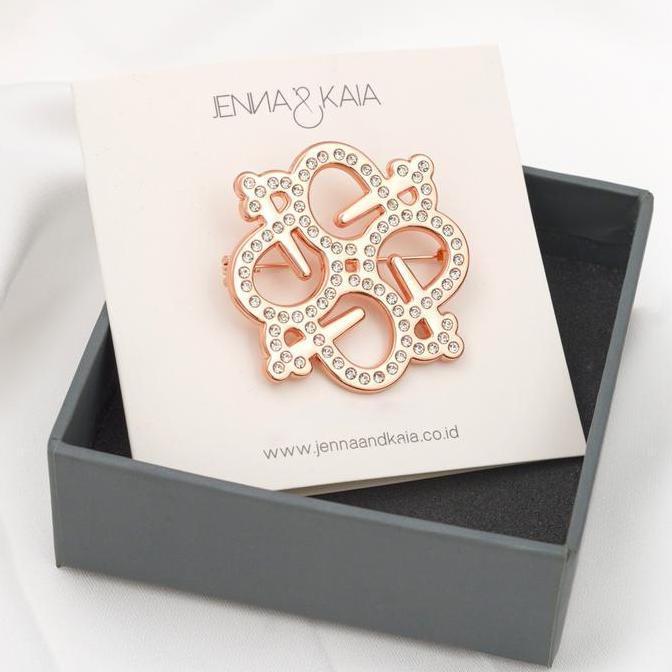 Jenna and Kaia - Jane Brooch - Bros Premium Hijab