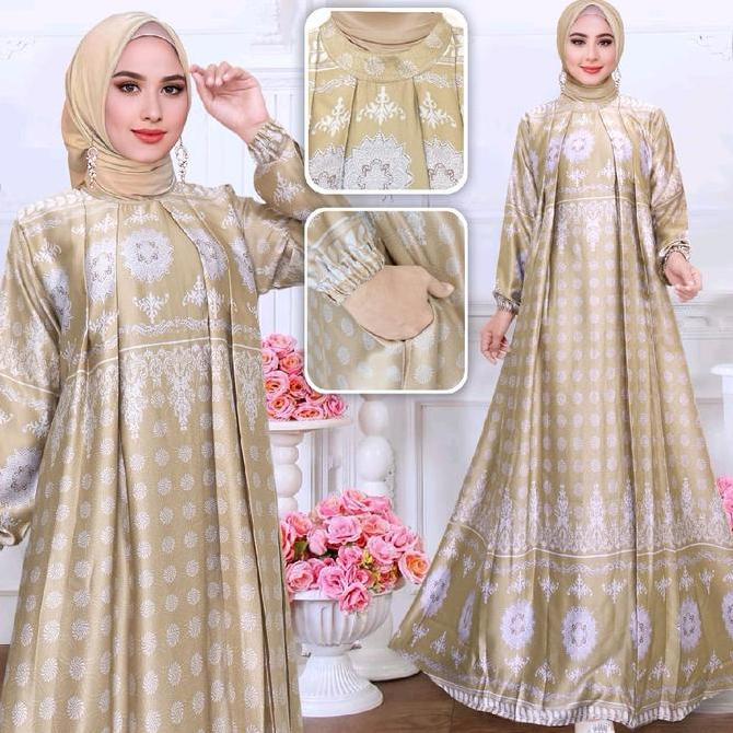 RANIA DRESS GAMIS MUSLIM SILK