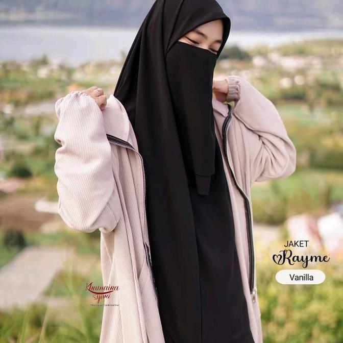 VOOLA JAKET MUSLIMAH JUMBO BY KHUMAIRA SYARI Outer Wanita Panjang