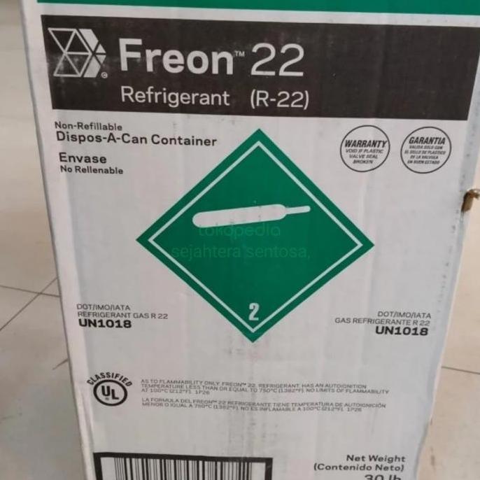 ANDHINEOS R22 CHEMOURS USA ORI 30LB 13.62 kg