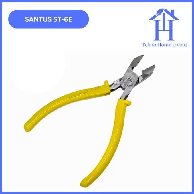 JERICOMM Tang Potong Ukuran 6 Inch Sudut Jambul Santus ST-6E