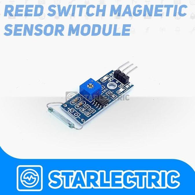 Sensor Magnetic Reed Switch Magnet Modul Arduino