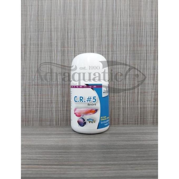 C.R.#5 COLOR RICH #5 VITAMIN WARNA IKAN HIAS ARWANA KOI CR 5 CR5 OBAT