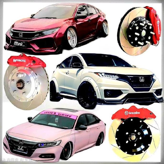 MAADSTORE Big brake kit HONDA CIVIC ACCORD HRV CRV roda belakang