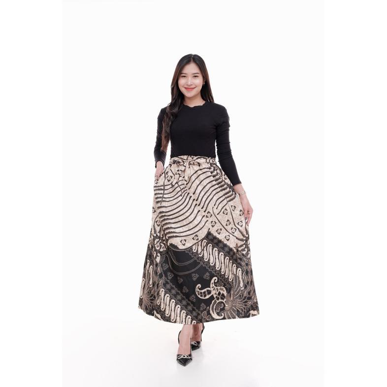 HOT PRODUCT ROK BATIK PANJANG DEWASA ROK PAYUNG WANITA KLOK MOTIF TERBARU