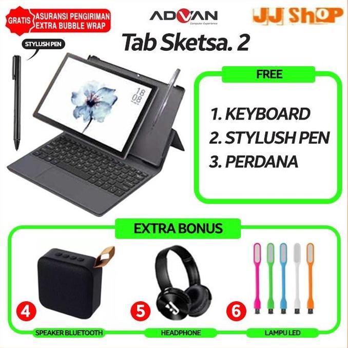 Allthebest- ADVAN TAB SKETSA 2 10.1 INCH TABLET 4/64 RAM 4GB ROM 64GB GARANSI