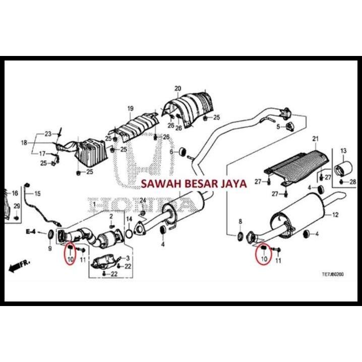 GRATIS ONGKIR FLEXIBLE JOINT SPRING PER BAUT KNALPOT JAZZ S RS GE8 GK5 GD3 IDSI VTEC