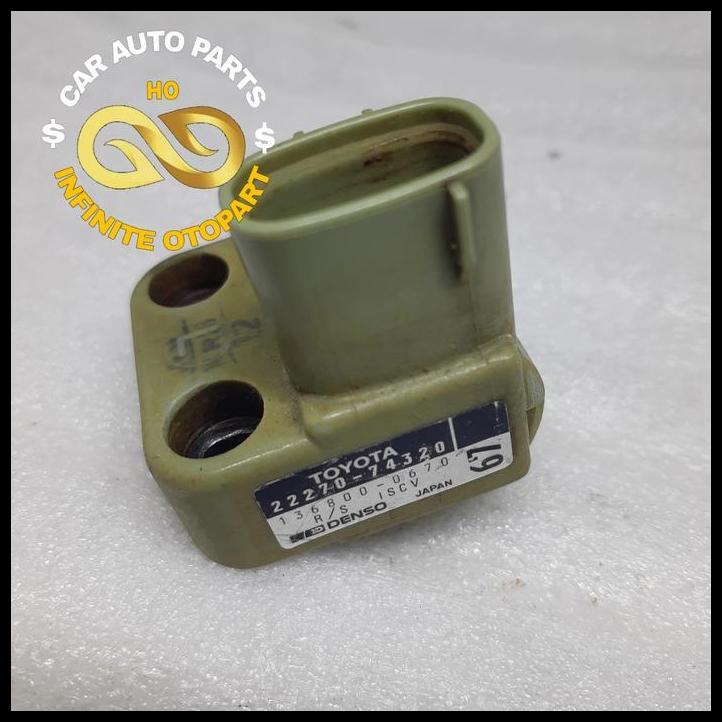 TERLARIS SENSOR ISC IDLE SPEED CONTROL BALENO COROLLA GREAT ASLI GARANSI ORI