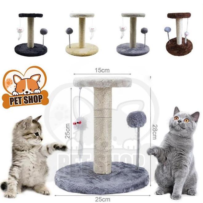 Cakaran Kucing Cat Scratcher Tree Cat Tree Kucing Cat Condo Kucing Dewasa Mainan Garukan Kucing