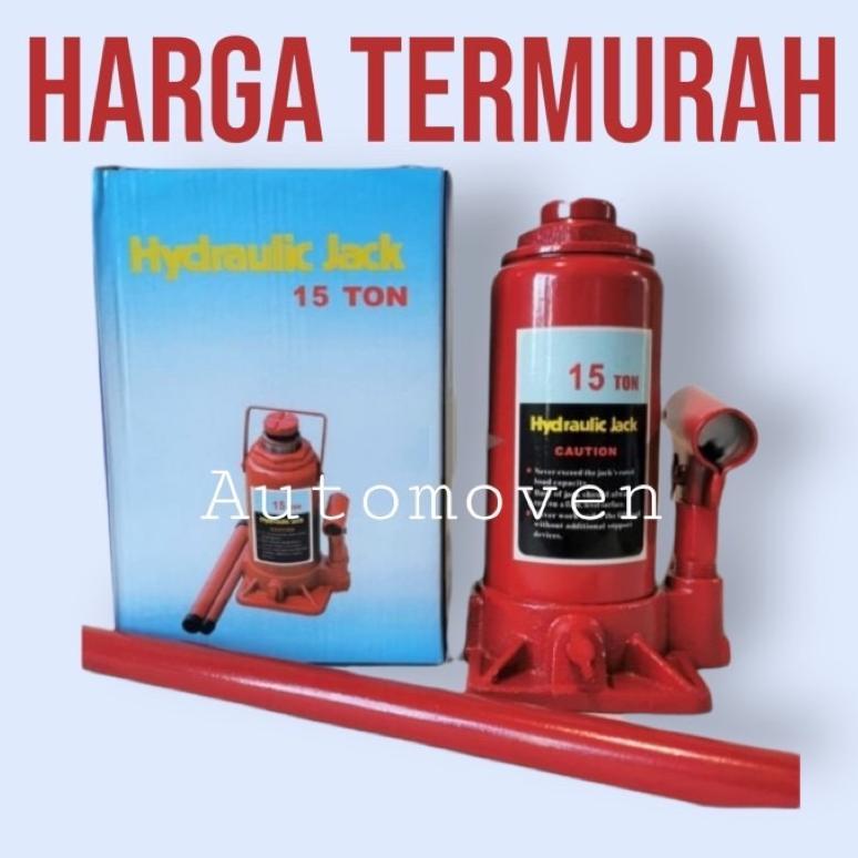 DONGKRAK 15 TON BOTOL HYDRAULIC HIDROLIK JACK