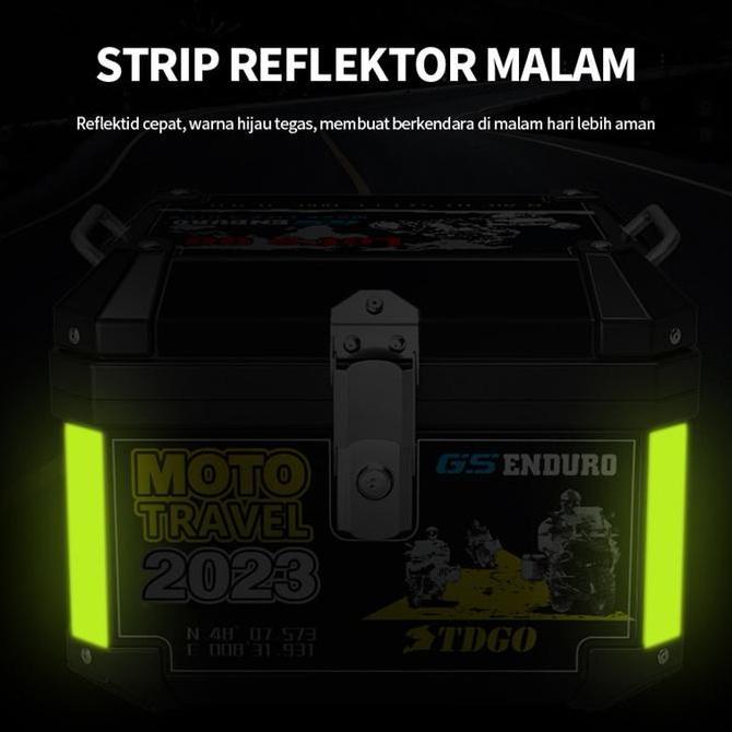Sepeda Motor Untuk Gunung Motor Sepeda Motor Dengan Lampu Strip Kotak Ekor Batang Skuter Listrik Box
