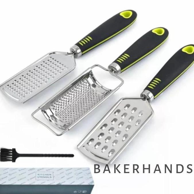 Parutan Keju 1 Set stainless/Cheese grater HS