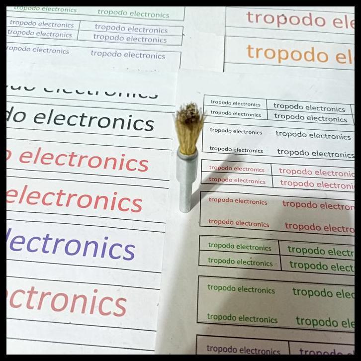 TERMURAH SIKAT KAWAT KUNINGAN 5/8" (16MM) GAGANG 6MM KINIK 