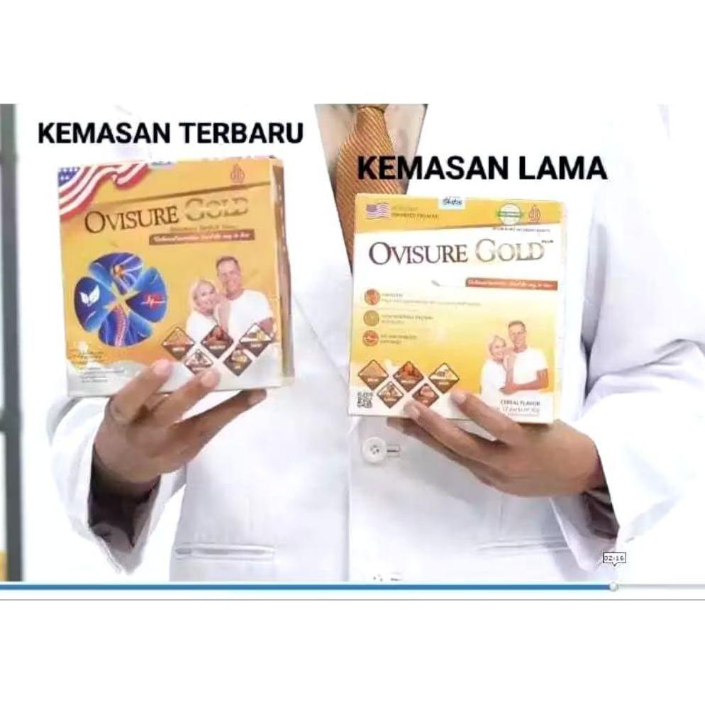 Ovisure Gold Milk Original Susu Kesehatan Tulang Persendian Ostheoporosis Mengatasi Syaraf Kejepit S