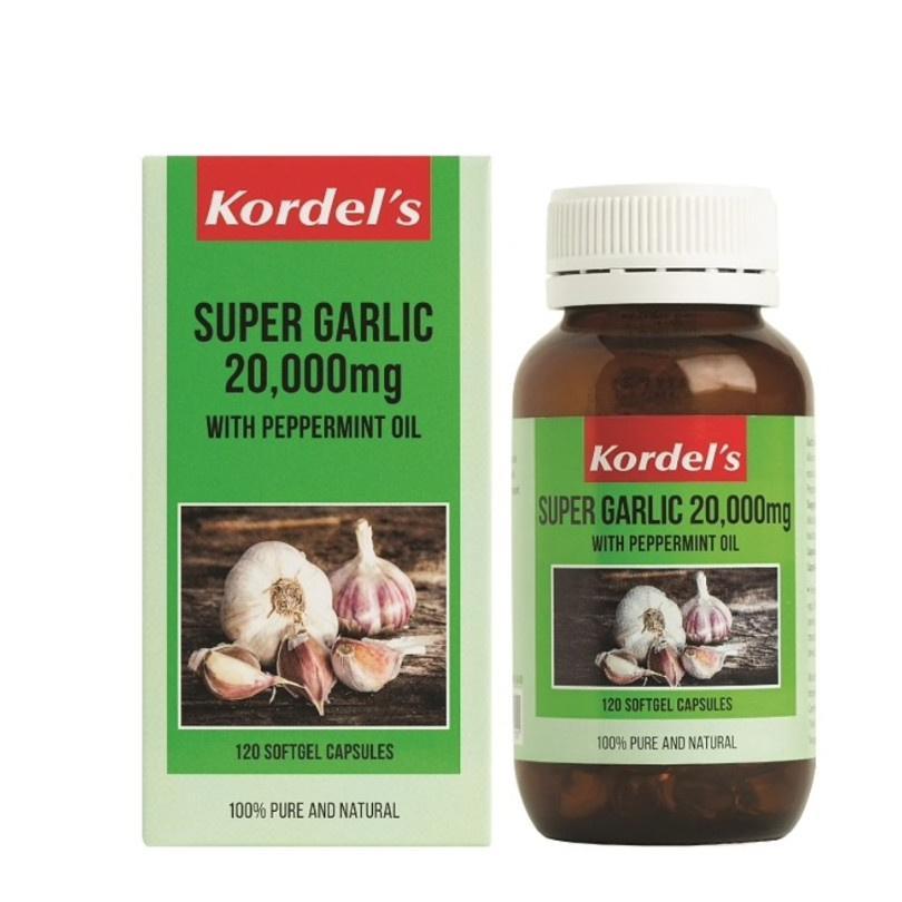 Kordel's Super Garlic 20000 mg 120s// SG