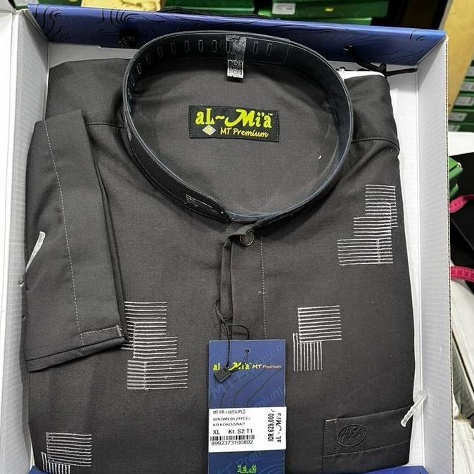 Baju koko alMia Super Premium lengan panjang (al mia Premium) PROMO