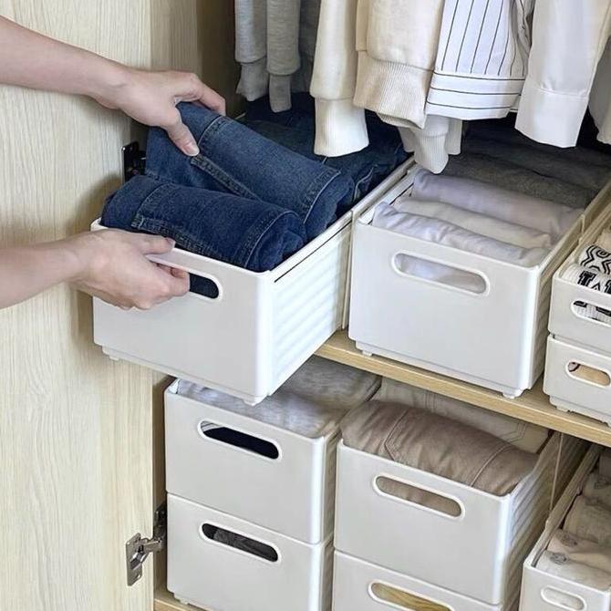 baruniastore - 99khome sekat laci pembatas lemari fleksibel kotak penyimpanan rak lemari pakaian org