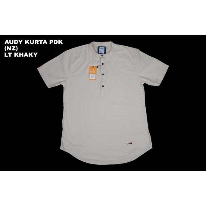 KEMEJA KOKO (KEMKO) AUDY PRIA KURTA LENGAN PENDEK RETAMA