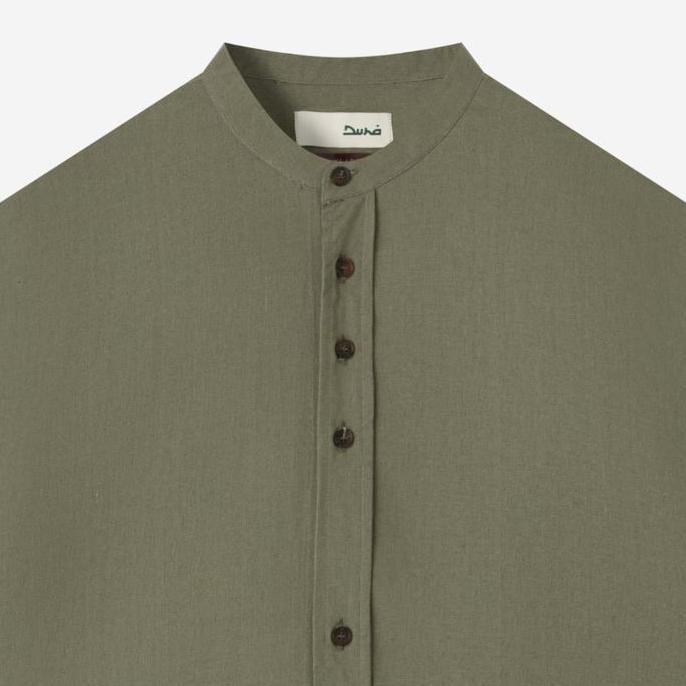 DUHA Baju Koko Lengan Panjang - Zaheer - Olive
